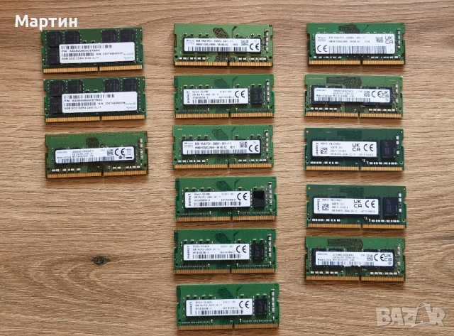 RAM 8GB DDR4 3200/2666/2400 Mhz Samsung/Kingston/Apacer/Hunix