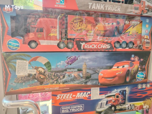 Голям камион Макуин Светкавицата - 65 см