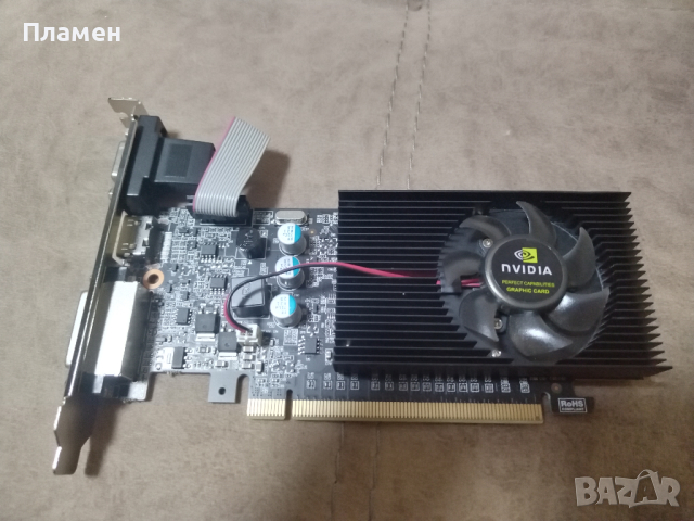 Видеокарта Nvidia gt 610 - 1gb./DDR 3, снимка 4 - Видеокарти - 44839266