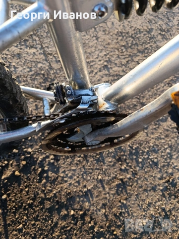 Здрав планински велосипед със стоманена рамка, Shimano, 26", снимка 7 - Велосипеди - 53645608