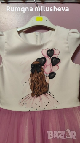 Официални рокли за момиче 110 ръст и 122., снимка 3 - Детски рокли и поли - 50045971