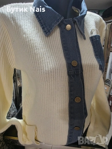 Дамска блуза , снимка 2 - Блузи с дълъг ръкав и пуловери - 51844508