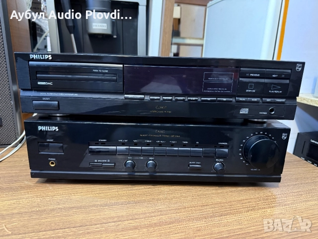 Philips FA-660 Усилвател и Philips CD-604 CD Player , снимка 3 - Ресийвъри, усилватели, смесителни пултове - 52431357