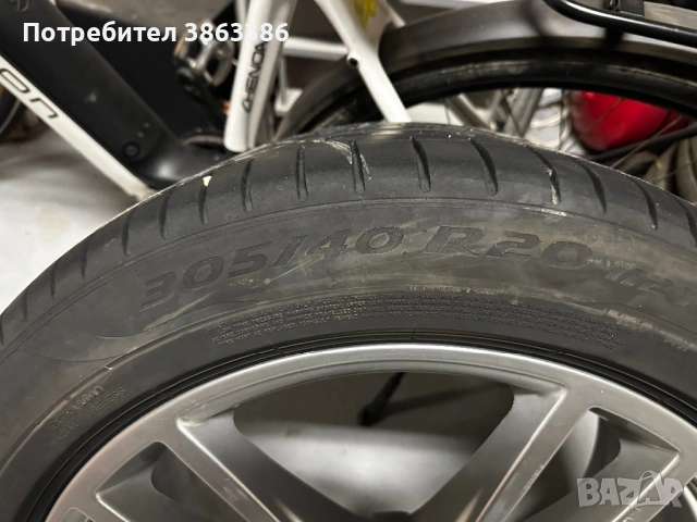 Гуми  pirelli с оригинални джанти кайен спорт пакет  20 цола, снимка 4 - Гуми и джанти - 53749066