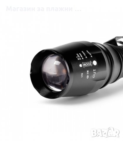 АКУМУЛАТОРЕН ФЕНЕР С ДИОД Т-6 - код T6-0478, снимка 8 - Други стоки за дома - 34079463