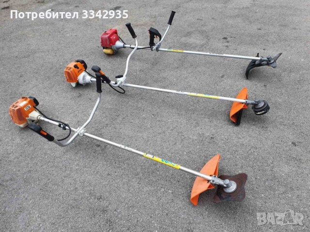 Бензинов тример храсторез Щил четиритактов, снимка 10 - Други инструменти - 36333671