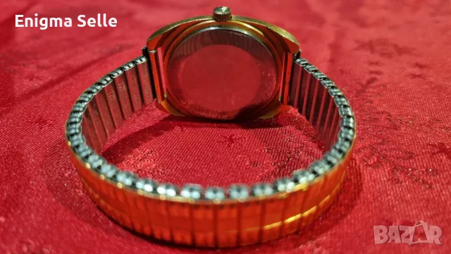 Съветски позлатен часовник Raketa, снимка 6 - Мъжки - 49945762