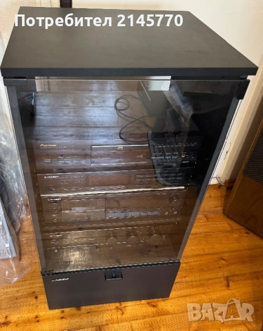 Оригинален аудио шкаф (rack) Pioneer комплект с аудио компоненти