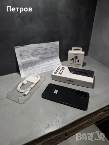 ЧИСТО НОВ Samsung A27 5G +  Samsung слушалки подарък