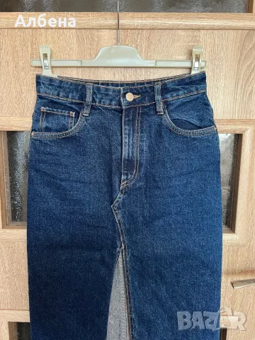 Дънкова Midi пола Zara, снимка 3 - Поли - 49667547