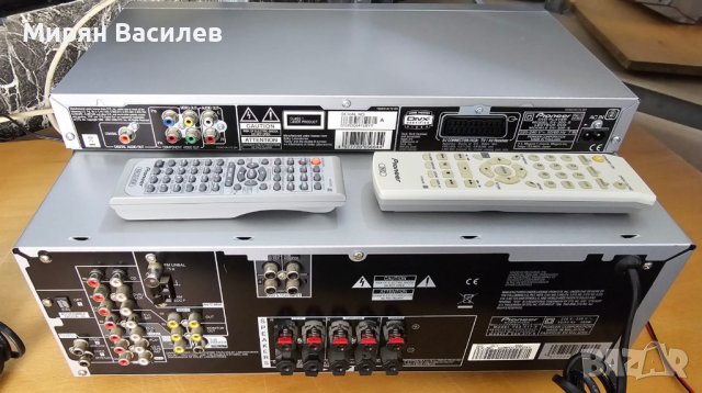 Ресийвър PIONEER VSX - 417 + DVD Player - PIONEER DV-300, снимка 7 - Аудиосистеми - 44344077