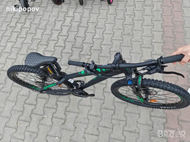 Промо велосипед 26" Sprint PRIMUS черен/зелен, снимка 6 - Велосипеди - 56069985