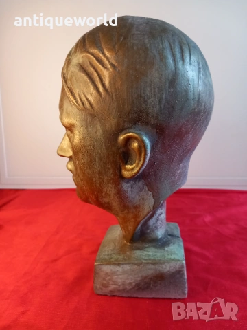 Бюст АДОЛФ ХИТЛЕР Статутка, Фигура, снимка 3 - Антикварни и старинни предмети - 53279765