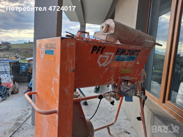 пфт машина за сухи смеси, снимка 2 - Други машини и части - 53433087