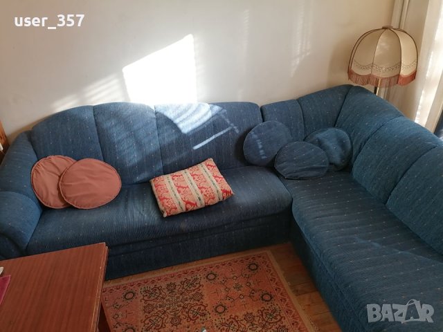 Продажба разтегателен ъглов диван, снимка 5 - Дивани и мека мебел - 41550405
