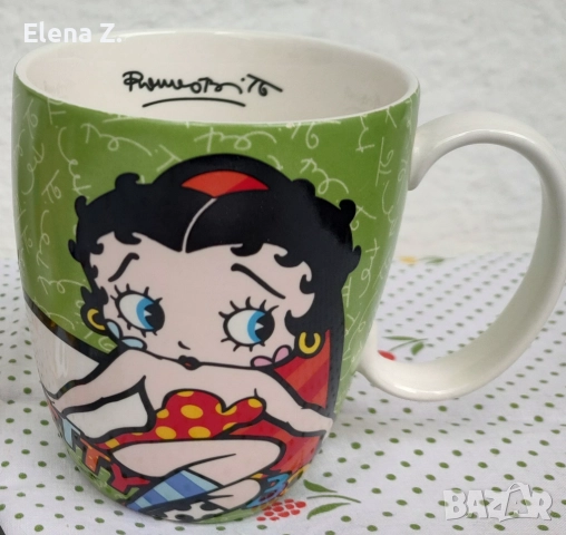Весел мъг Betty Boop Romero Britto