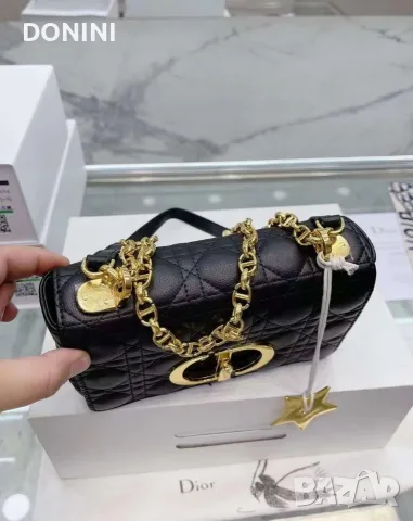 Christian Dior Дамска чанта, кожа, снимка 7 - Чанти - 56316245