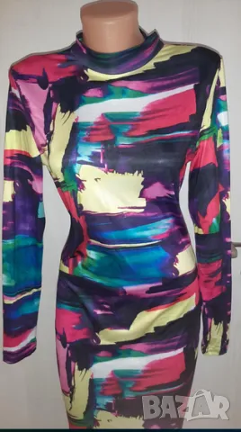 Нова шарена рокля, снимка 3 - Рокли - 49500738