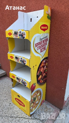 стелаж от картон 2 бр , снимка 4 - Стелажи и щандове - 52016899