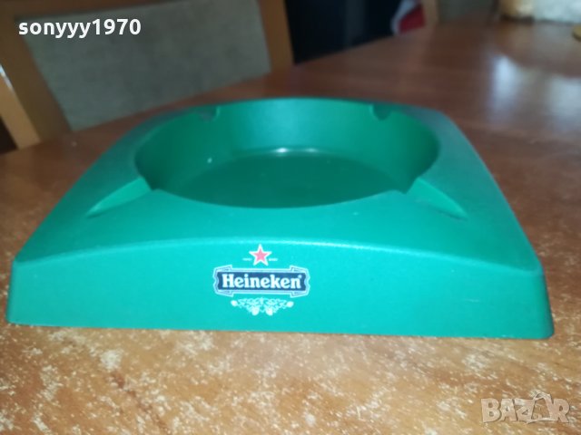 heineken 18х18х3см голям пепелник внос испания 1809211615, снимка 7 - Колекции - 34174552