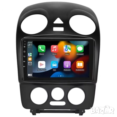 Мултимедия, Двоен дин, Volkswagen Beetle, 2004-2010, Андроид, Навигация, 2DIN, плеър, екран Android