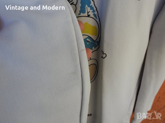 AMIRI ватирана блуза фланела суитшърт пуловер фанела (М) , снимка 11 - Блузи - 41711913