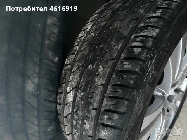 Джанти с гуми 5х108 17цола, снимка 3 - Гуми и джанти - 51995212