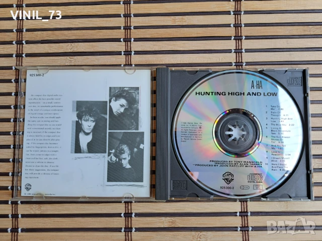 a-ha – Hunting High And Low, снимка 2 - CD дискове - 50628875