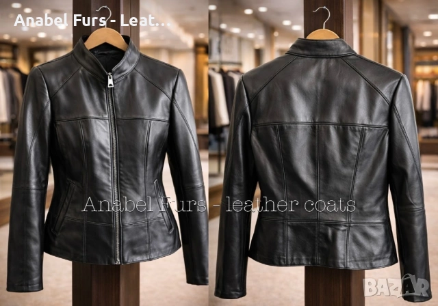 Дамски якета от естествена кожа, снимка 4 - Якета - 53667969