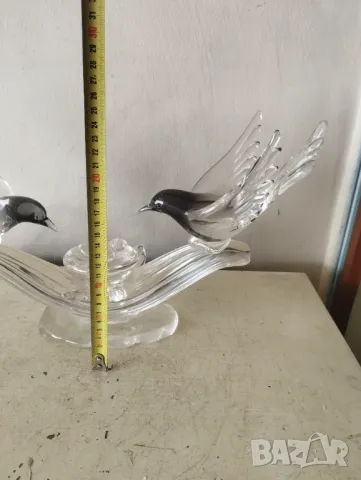 кристална статуетка,композиция, снимка 4 - Антикварни и старинни предмети - 47640361