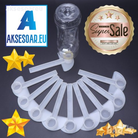 PVC Автоматична поилка хранилка за хранене и поене на пчели в кошер за вода и лекарствен сироп пчели, снимка 11 - За пчели - 41619140