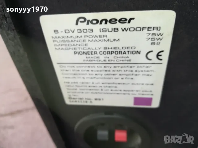 pioneer S-DV303 subwoofer-внос germany 2402251627LNWC, снимка 16 - Тонколони - 49258910
