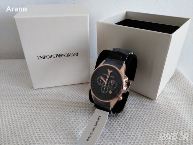 Нов часовник Emporio Armani Sportivo AR5905, снимка 6 - Мъжки - 41392742