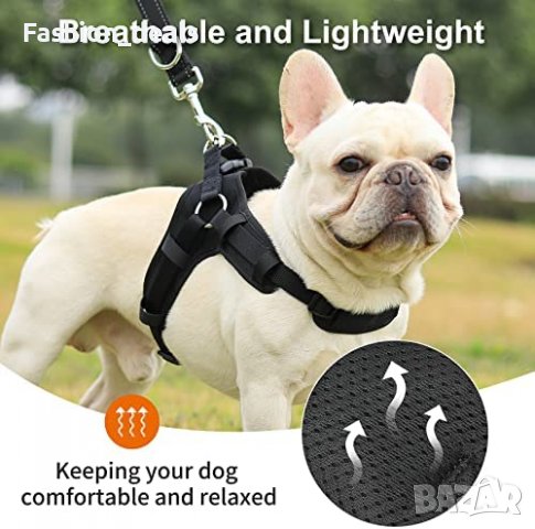 Нов регулируем колан за голямо куче Нагръдник за Каишка Разходка, снимка 3 - За кучета - 40105157