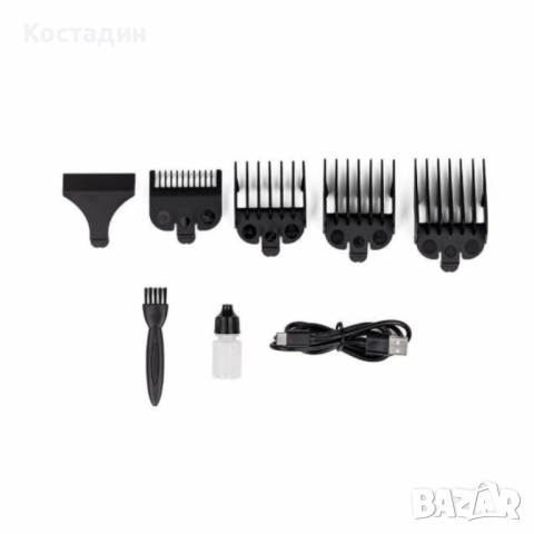 Машинка за подстригване Muhler MCL-05P – акумулаторна, 5W, неръждаеми ножчета, USB-C зареждане, снимка 8 - Машинки за подстригване - 52472525
