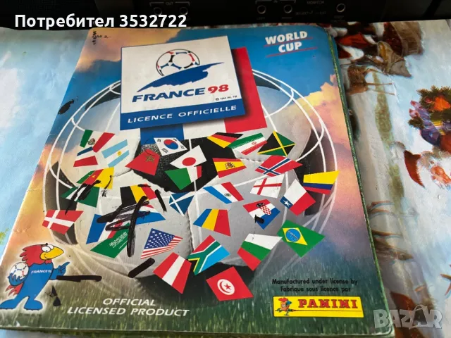 Футболни стикери Panini + стикери СВ първенство 