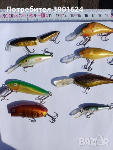 воблери за кефал ( клен) и щука , снимка 9 - Такъми - 53872875