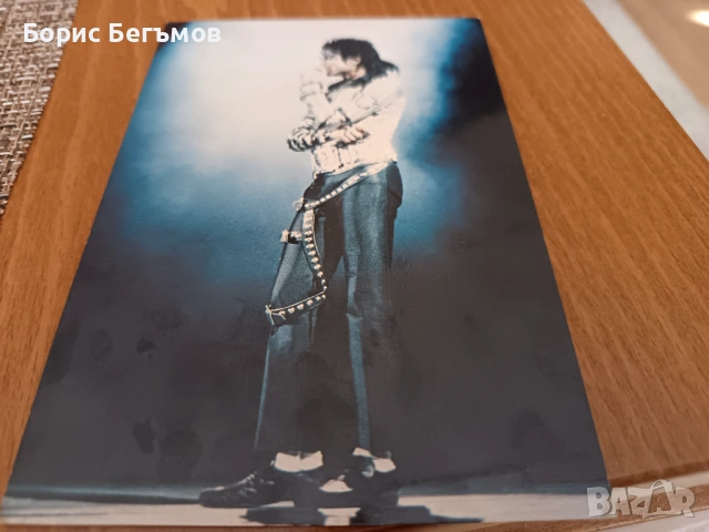Картичка Майкъл Джексън/Michael Jackson, снимка 4 - Колекции - 53626561