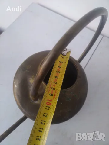 Лот от 6 броя бакърени/медни съдове. Цена за всичко 199лв. Може да се продадат и поотделно. Изпращам, снимка 4 - Антикварни и старинни предмети - 48922553