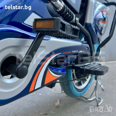 Електрически скутер TELSTAR TBSLD- BIG с двойна седалка Нов модел 2025, високопроизводителни батерии, снимка 7 - Мотоциклети и мототехника - 52426306