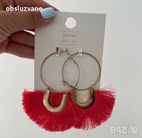 Висящи обеци, снимка 12 - Обеци - 41534159