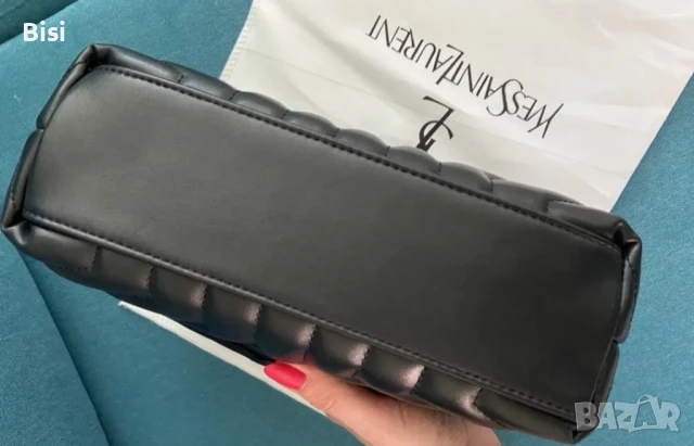 Saint Laurent  ,YSL дамска чанта,естествена агнешка кожа, снимка 4 - Чанти - 50491798