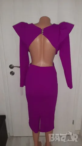 Нова рокля с гол гръб , снимка 4 - Рокли - 49252418