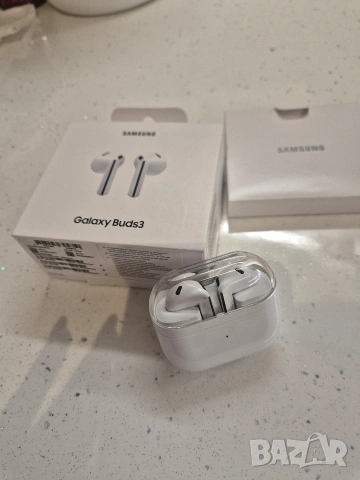 Слушалки Samsung Galaxy Buds 3, Пълен комплект + Гаранция!, снимка 6 - Резервни части за телефони - 53626547
