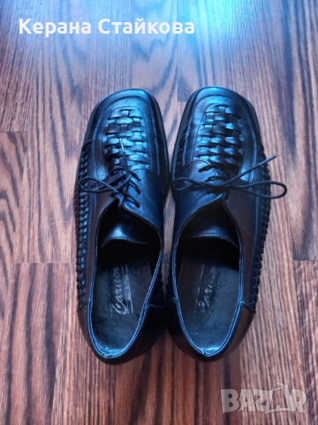 Мъжки обувки от естествена кожа , снимка 2 - Ежедневни обувки - 36267180