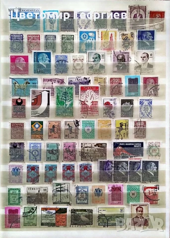 Класьор с марки.650 бр.  К.3, снимка 13 - Филателия - 50959455