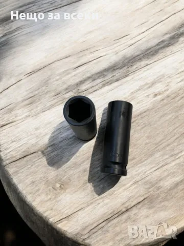 Комплект ударни вложки дълбоки 10ч (1/2) 10мм до 24мм, снимка 3 - Гедорета - 49872725
