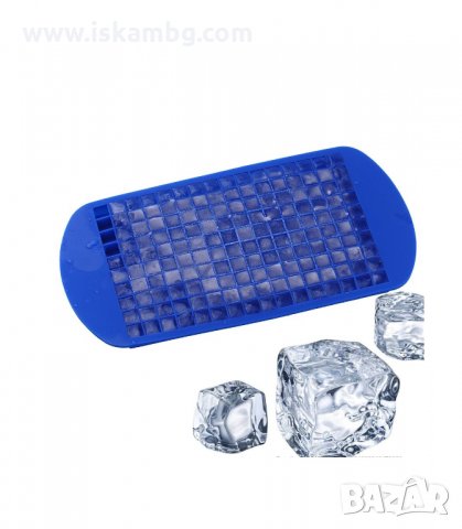 СИЛИКОНОВА ФОРМА ЗА 160 ЛЕДЕНИ КУБЧЕТА - код 2958, снимка 6 - Форми - 33905584