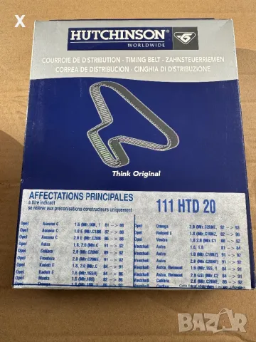 HUTCHINSON 111HTD20 АНГРЕНАЖЕН РЕМЪК OPEL Kadett D E / Rekord E1 / Manta B / Omega A / Ascona C / As, снимка 4 - Части - 48628243