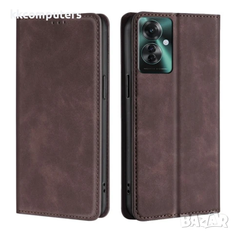 OPPO Reno11 F 5G Magnetic Кожен Калъф и Протектор, снимка 2 - Калъфи, кейсове - 51362460